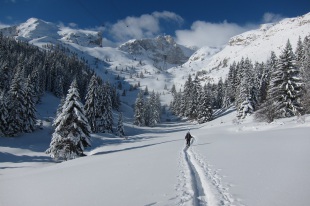 Pente , neige et avalanche