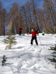 Rando raquettes dans les Hautes-Alpes